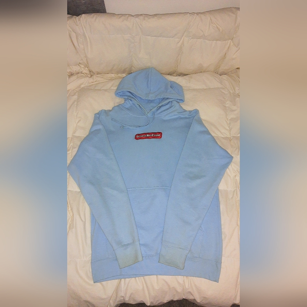 GeorgeNotFound supreme logo original merch hoodie (dream branding)